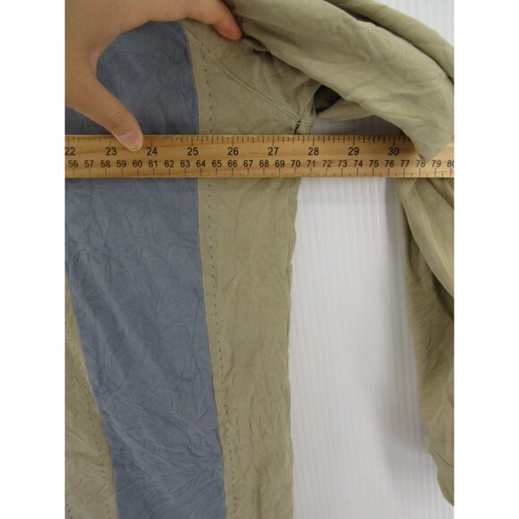 Nat Nast Shirt XL Blue Luxury Silk Button Up Original Resort Wear Y2K* - Picture 5 of 11